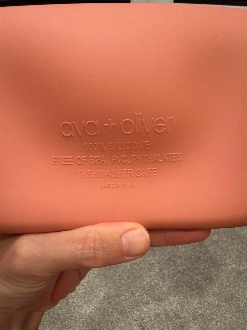 AVA + OLIVER- Silicone Bib Set of 2, Waterproof, with Adjustable Neck